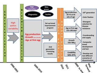 Improving village chicken production to elevate the livelihoods of poor people in Ethiopia