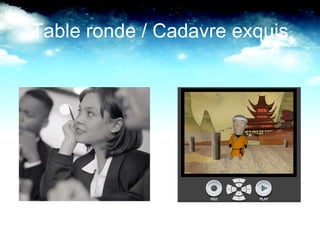 Table ronde / Cadavre exquis 