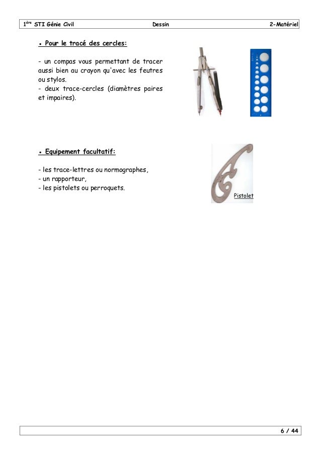 Dessin Technique Cour Singenieur