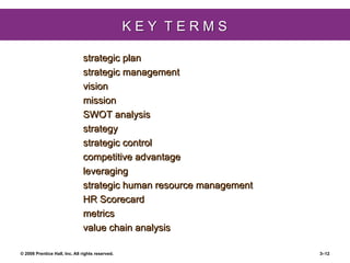 strategic human resource management and the HR scorecard.ppt