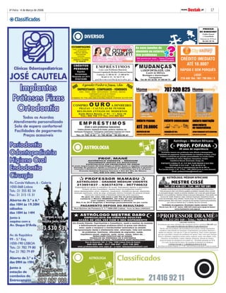 DESTAK – Lisboa – 04.03.2008