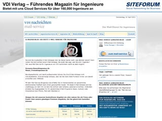 VDI Verlag – Führendes Magazin für Ingenieure
Bietet mit uns Cloud Services für über 160,000 Ingenieure an
 