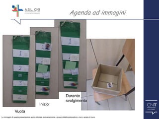 ™
Inizio
Agenda ad immagini
Vuota
Durante
svolgimento
Le immagini di questa presentazione sono utilizzate esclusivamente a scopo didattico/educativo e non a scopo di lucro.
 