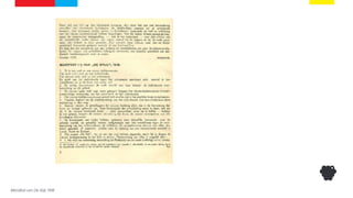 Manifest van De Stijl, 1918
 