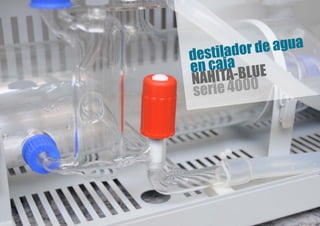 destilador de agua 
en caja 
NAHITA-BLUENAHITA BLU 
 