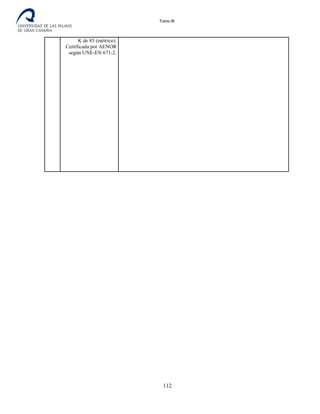 Tomo III
K de 85 (métrico).
Certificada por AENOR
según UNE-EN 671-2.
112
 