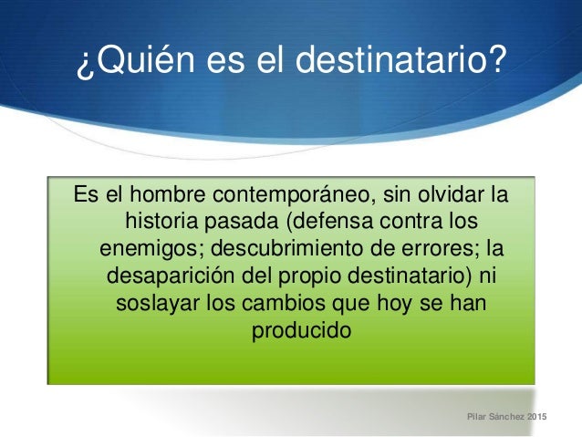 Destinatario de la Teología Fundamental