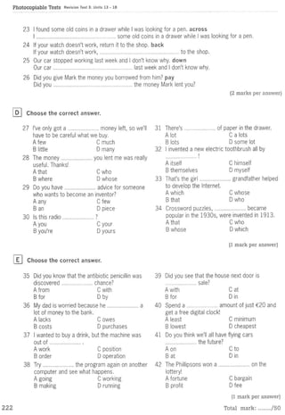 Destination b1-grammar-vocabulary-with-answer-key