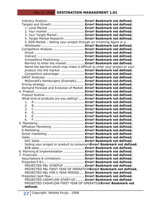 Destination Management 101