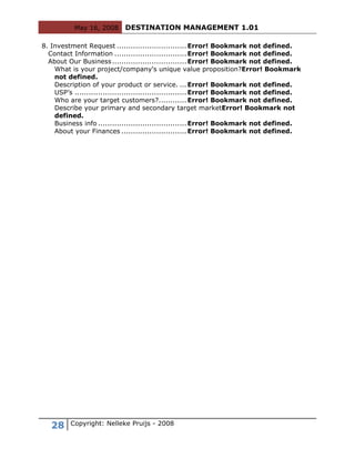 Destination Management 101