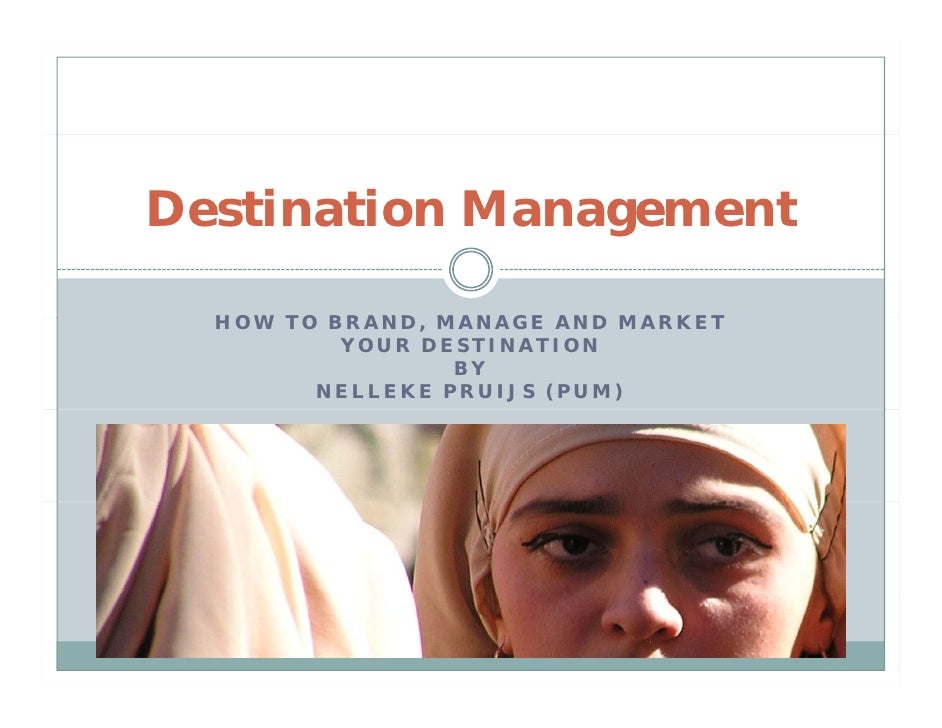 Destination Management Course