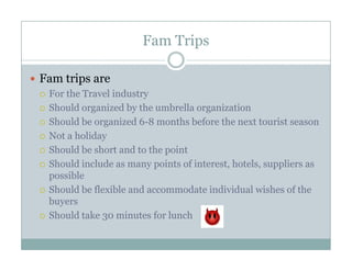 Destination Management Course