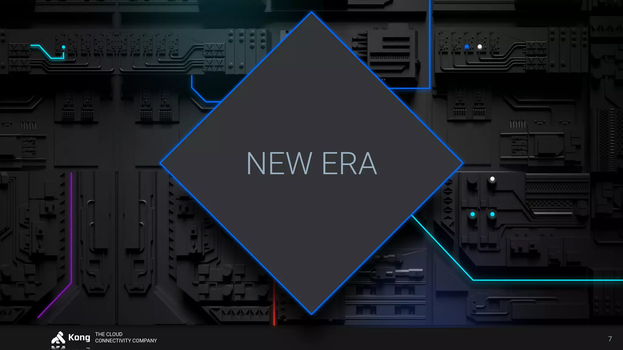 THE CLOUD
CONNECTIVITY COMPANY
NEW ERA
7
 