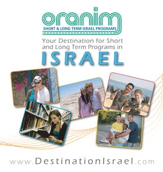 Destination Israel General Brochure