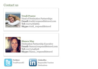 C nat s
 ot u
    c


          T u i e re
           r d P ac
          H a oD snt n atesi
           ed f et ao P r r p
                   i i    n hs
          E i t d ep nie aecm
           mal r i so s lrvlo
               : u @r    bt .
          T l023 6 6 9
           e: 17 6 9 6
          S y e t d rso s lrvl
           k p :r i ep nie ae
                 u_      bt




          B a c Ma
           in a y
          D snt n atesiE eui
           et ao P r r p xcte
             i i     n h      v
          E i b na ep nie aecm
           mal i c@rso s lrvlo
               :a         bt .
          T l023 4 58
           e: 17 6 8 1
          S y e b na rso s lrvl
           k p : i c_ep nie ae
                 a        bt


   T tr
    wie:
      t            Ln e I :
                    ik dn
   Tu ier R
    rd ac T
      P e          R so s lT ui
                    ep nie o rm
                         b    s
                   D snt n
                    et ao s
                      i i
 