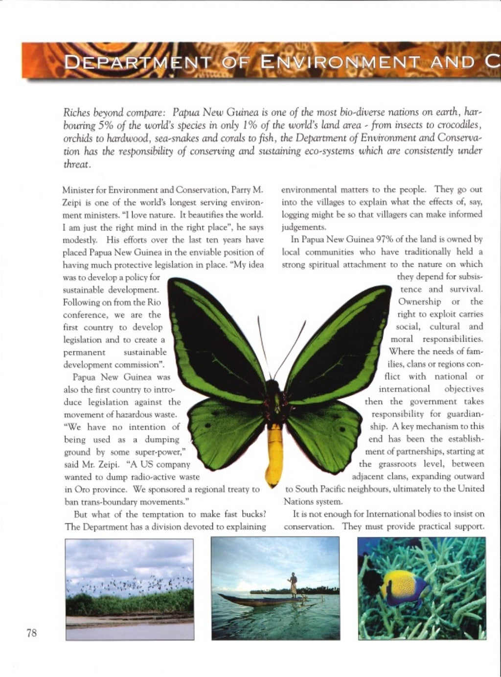 Destination Papua New Guinea