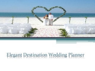 Elegant Destination Wedding Planner
 