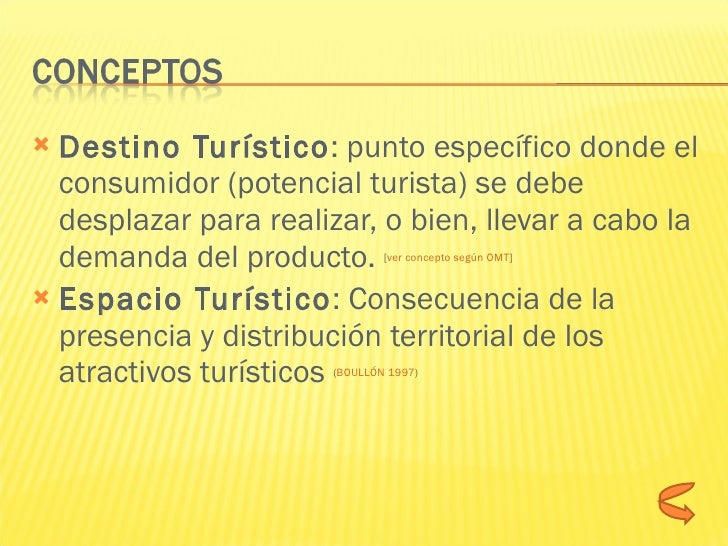 Producto turistico segun la omt