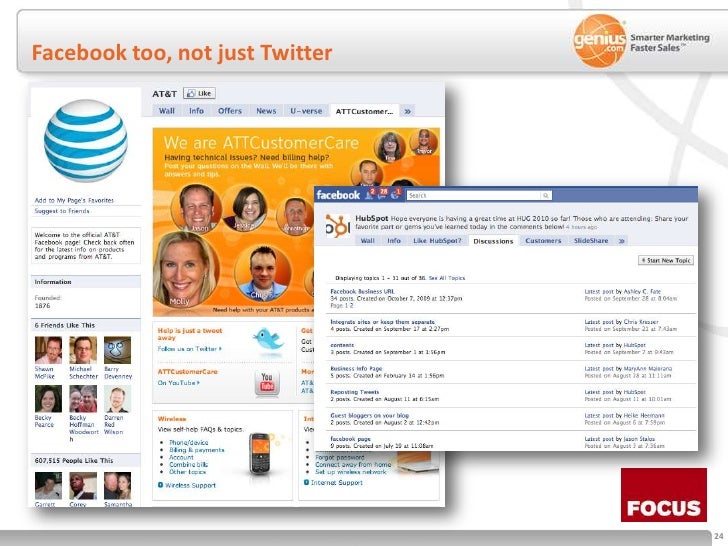 Facebook too, not just Twitter<br />