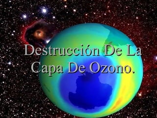 Destrucción De La Capa De Ozono. 