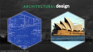 A R C H I T E C T U R A L design
Copyright © 2015 Accenture. All rights reserved.
 