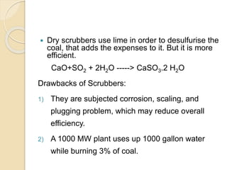 Desulfurisation of coal and oil | PPTX