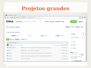 5 
Projetos grandes 
 