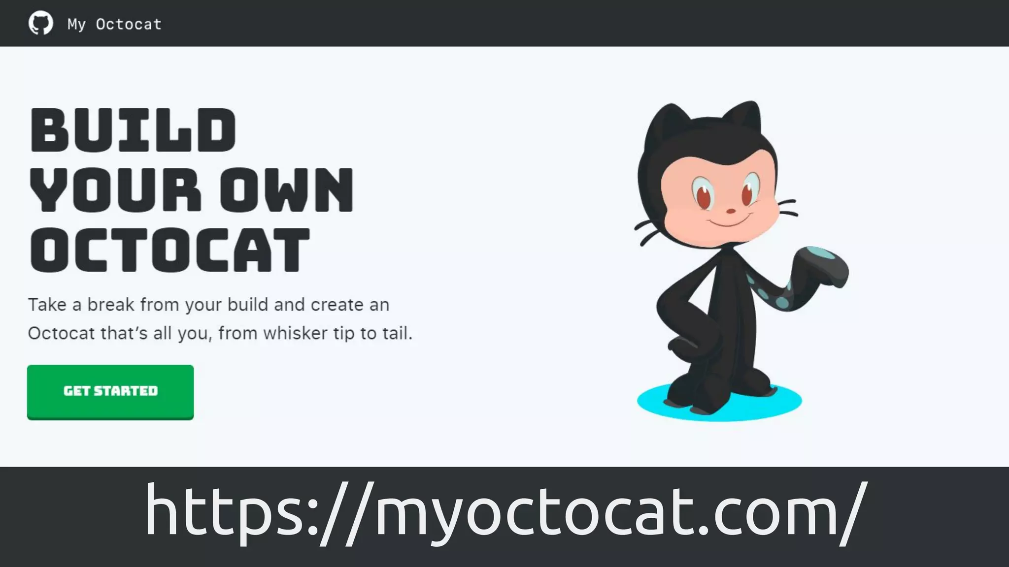 https://myoctocat.com/
 