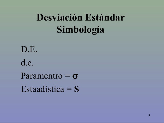 En Que Consiste La Desviacion Estandar