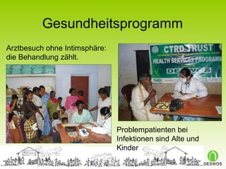 Gesundheitsprogramm Problempatienten bei Infektionen sind Alte und Kinder Arztbesuch ohne Intimsphäre: die Behandlung zählt.  