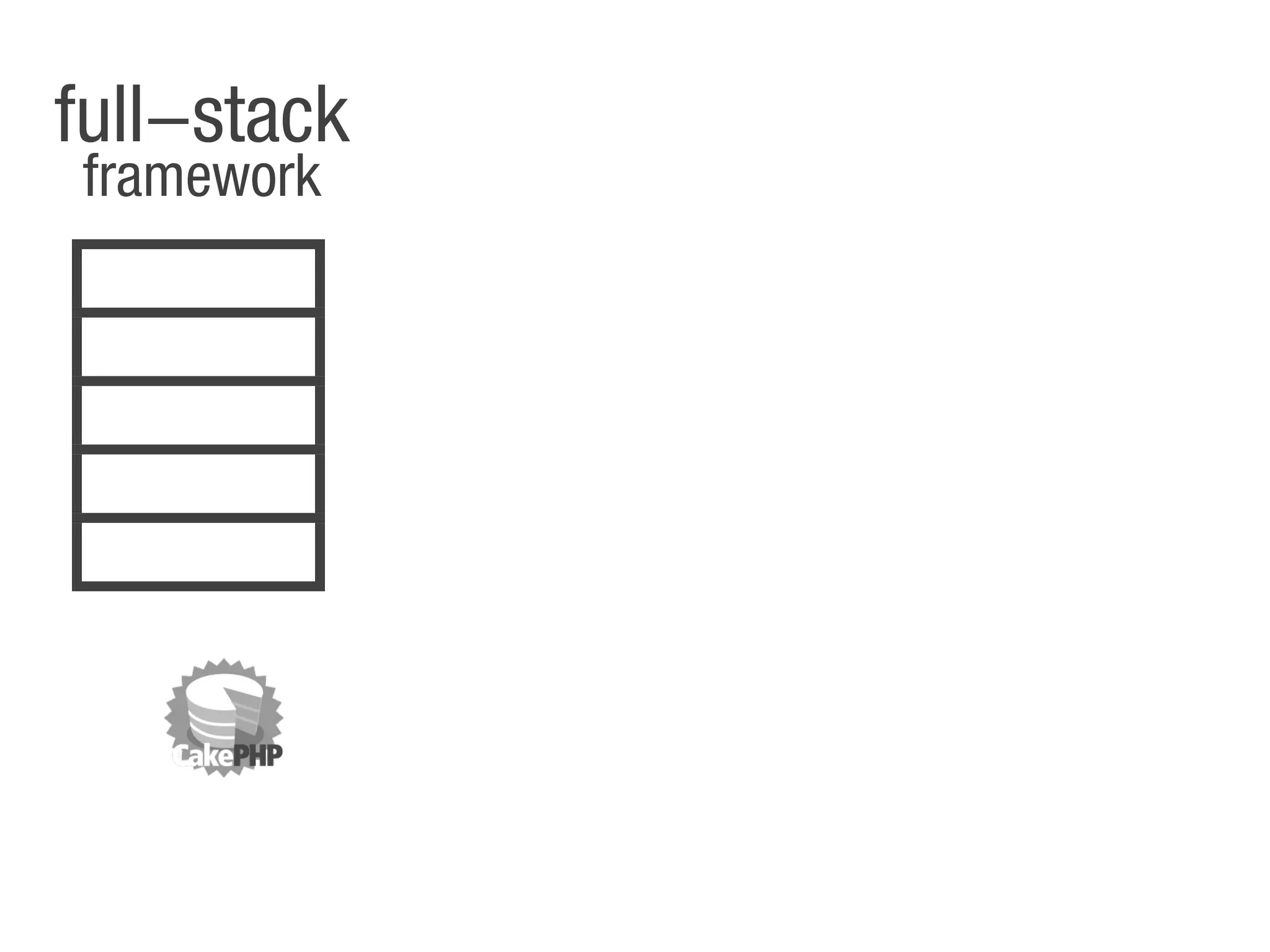full!stack
framework
 