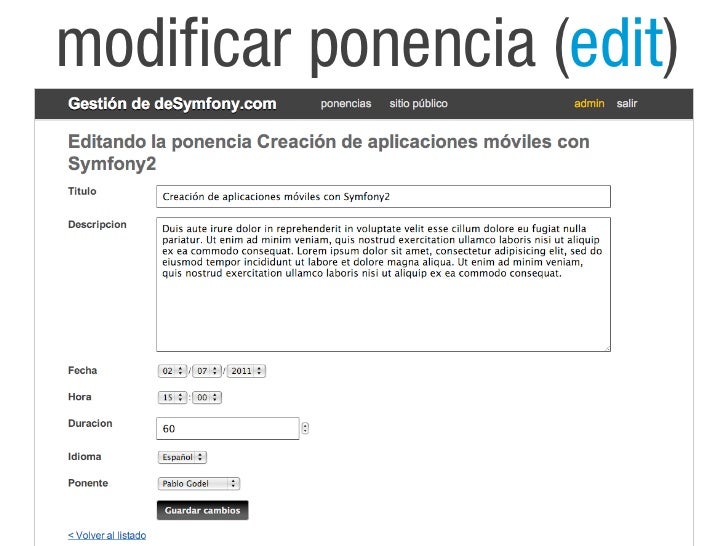 Tutorial Php Backend | desymfony 2011 tutorial 5 backend Tutorial Php Backend | desymfony 2011 tutorial 5 backend