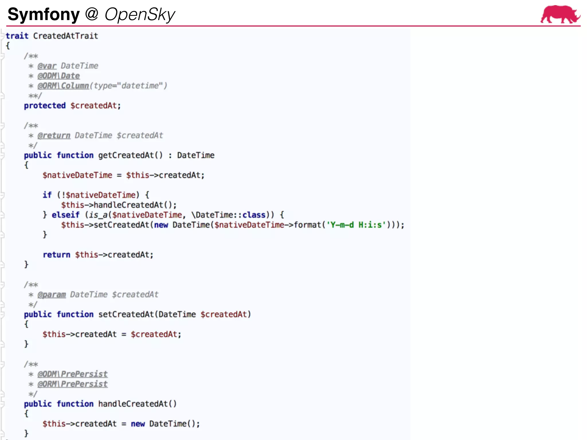 Symfony @ OpenSky