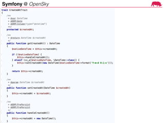 Symfony @ OpenSky
 