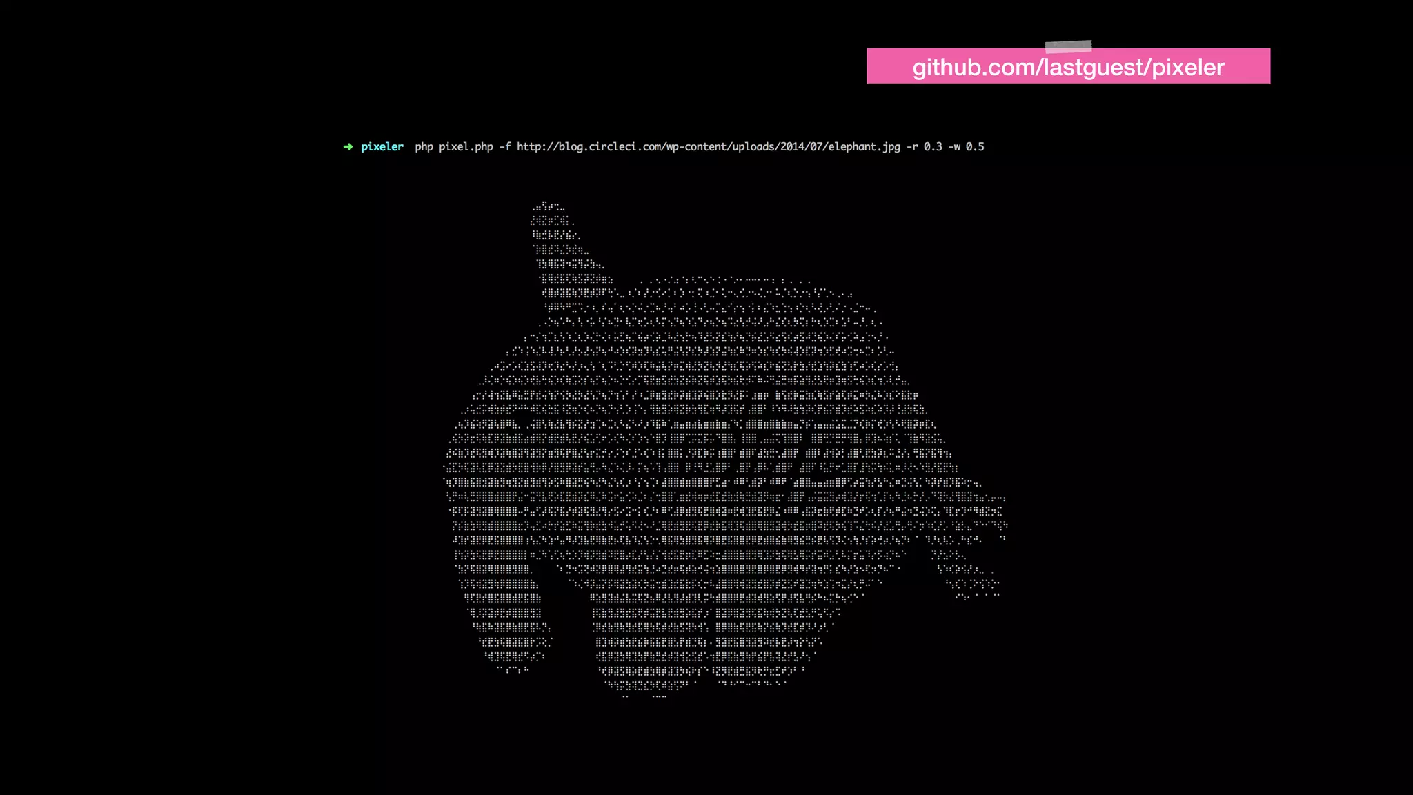 github.com/lastguest/pixeler
 