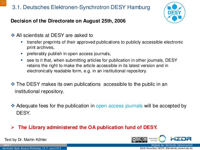 Publication Fees For Open Access Journals