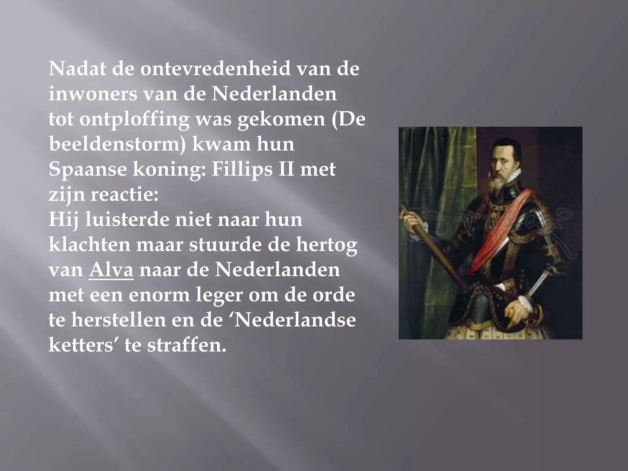 De tachtigjarige oorlog | PPT