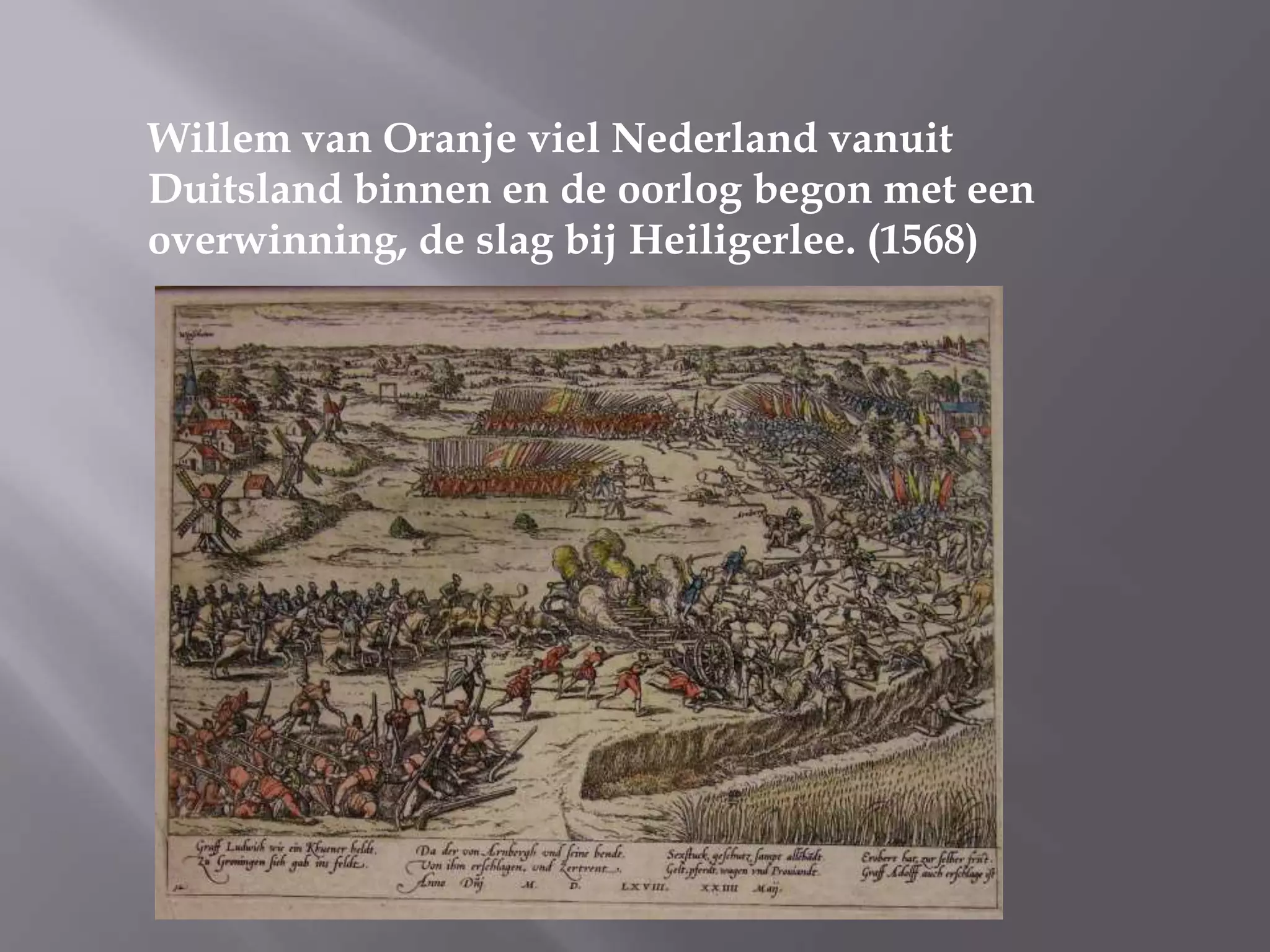 De tachtigjarige oorlog | PPT