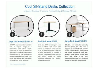 Detail about types of desks | PDF