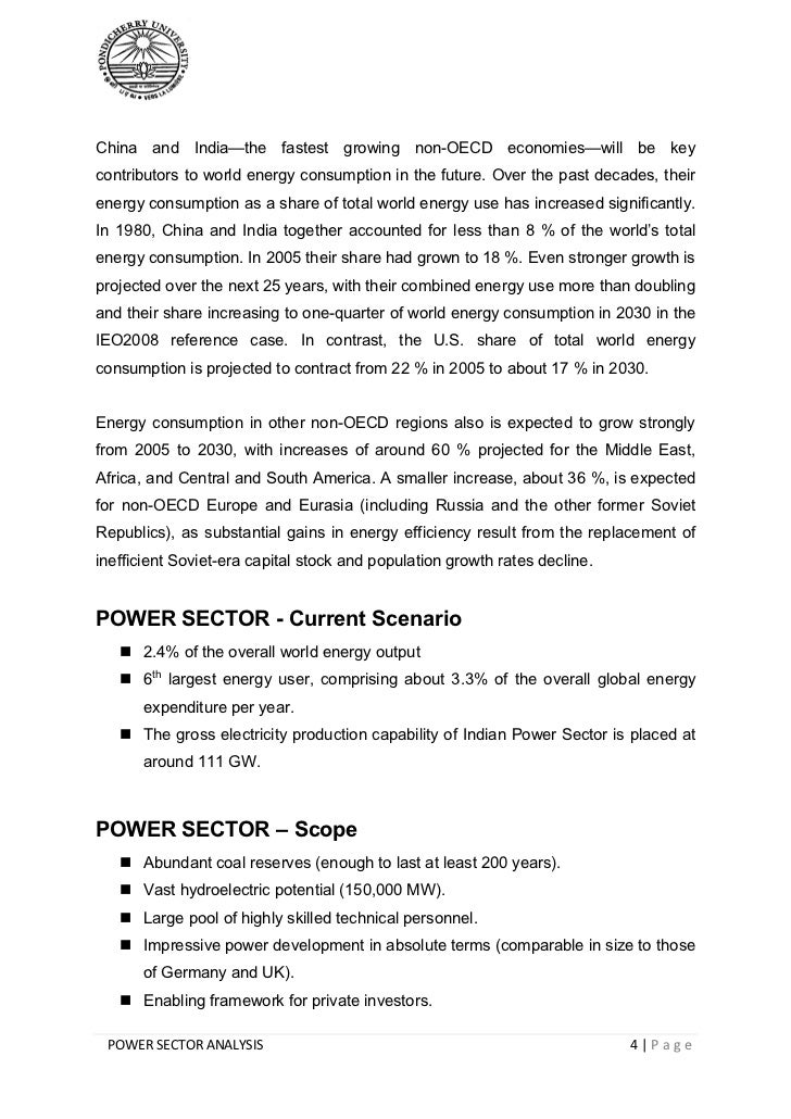 Detailed Analysis Of Power Plant Equipments (Power Sector)