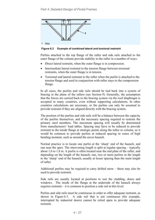 Detailed design of portal frames | PDF