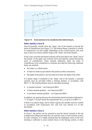 Detailed design of portal frames | PDF
