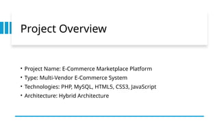 Multi Vendor Php System.pdf Comprehensive Multi-Vendor E-Commerce Platform with Integrated Payment ...