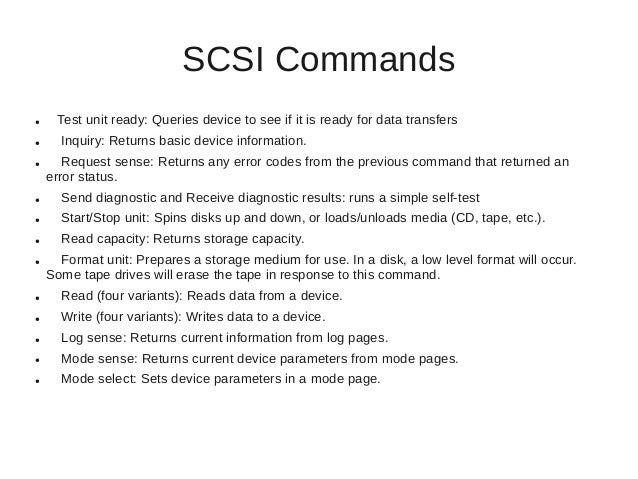 Detailed iSCSI presentation