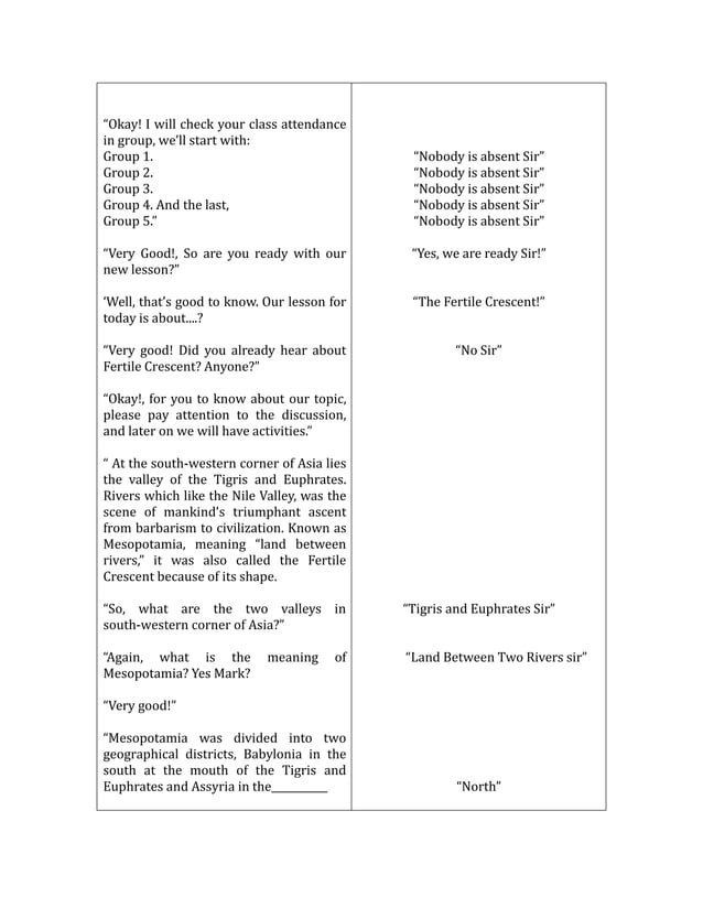 Detailed Lesson Plan (Social Studies) PDF