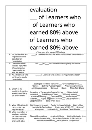 DETAILED LESSON PLAN IN ENGLISH 4 QUARTER WEEK 2H | DOCX