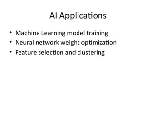 Applications of Optimization Techniques in Engineering and Artificial ...