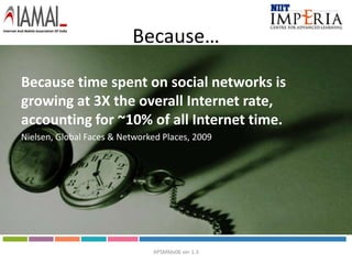 Advanced Program in Social Media Marketing - NIIT Imperia