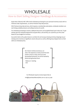 How The Best Wholesale Designer Handbags are made! - Wholesale Designer  Handbags