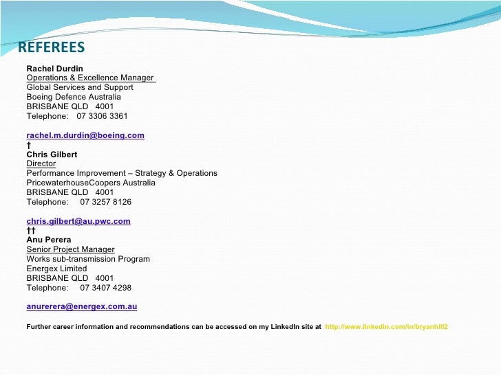 including references in resumes